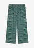 Pantaloni culotte fantasia, bonprix