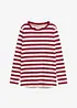 Maglia a righe in puro cotone biologico, bonprix