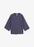 Felpa oversize in misto cotone morbido, bonprix