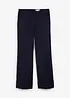 Pantaloni a zampa in misto lana, bonprix
