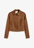 Giacca in similpelle con frange, bonprix
