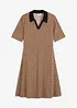 Abito midi con colletto stile polo, bonprix