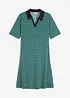 Abito midi con colletto stile polo, bonprix