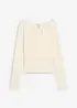 Maglia a costine con puro cotone biologico, bonprix