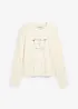 Maglia a maniche lunghe in puro cotone, bonprix