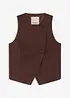 Gilet in misto viscosa fluente, bonprix