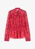 Camicetta di chiffon con fiocco, bonprix