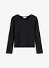Maglia a maniche lunghe con spalline imbottite, bonprix