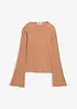 Maglia a costine in puro cotone, bonprix