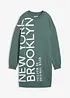 Abito oversize in morbida felpa di misto cotone, bonprix