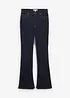 Jeans bootcut, vita alta, bonprix