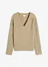 Maglione con scollo a V, bonprix