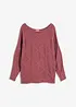 Maglione a trecce, bonprix