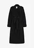 Trench effetto lana, bonprix