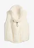 Gilet prémaman double face 4 in 1 con inserto babywearing, bonprix