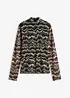 Maglia a maniche lunghe in morbido mesh, bonprix