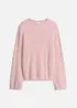 Maglione morbido con maniche ampie, bonprix