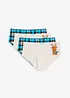 Culotte alta con cotone (pacco da 4), bonprix