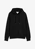 Felpa con cappuccio in puro cotone biologico, loose fit, bonprix