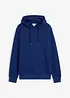 Felpa con cappuccio in puro cotone biologico, loose fit, bonprix
