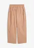 Pantaloni barrel in simil lana, bonprix
