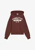 Felpa oversize con cappuccio in puro cotone, bonprix