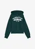Felpa oversize con cappuccio in puro cotone, bonprix