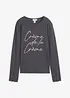 Maglia a maniche lunghe in puro cotone, bonprix