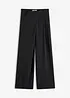 Pantaloni larghi in misto viscosa, bonprix