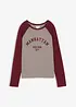 Maglia in jersey a maniche lunghe, bonprix