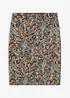 Gonna in misto cotone elasticizzato, bonprix