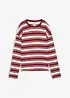Maglia oversize in puro cotone a maniche lunghe, bonprix