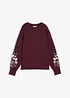 Felpa in misto cotone, bonprix