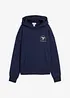 Felpa oversize in misto cotone, bonprix