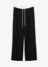 Pantaloni larghi in misto viscosa, bonprix