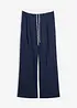Pantaloni larghi in misto viscosa, bonprix