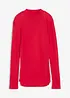 Maglia a costine con arricciatura, bonprix