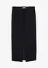 Gonna midi effetto neoprene, bonprix