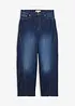 Jeans baggy, vita alta, bonprix