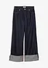 Jeans baggy, vita media, bonprix