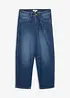 Jeans a palloncino, vita media, bonprix