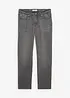 Jeans in puro cotone con girovita comodo, regular fit, bonprix
