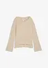 T-shirt oversize in fluido misto viscosa ed elastan, bonprix