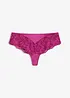 Culotte brasiliana in materiale lucido, bonprix