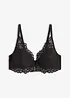 Reggiseno con coppe preformate in pizzo raffinato, bonprix