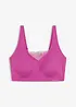 Bralette laser cut imbottita Feel Comfort, bonprix