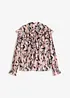 Camicetta di chiffon con volant, bonprix