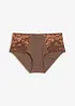 Culotte a vita alta con pizzo delicato, bonprix