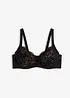 Reggiseno minimizer con filato glitterato, bonprix