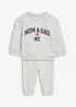 Felpa e pantaloni (set 2 pezzi), bonprix